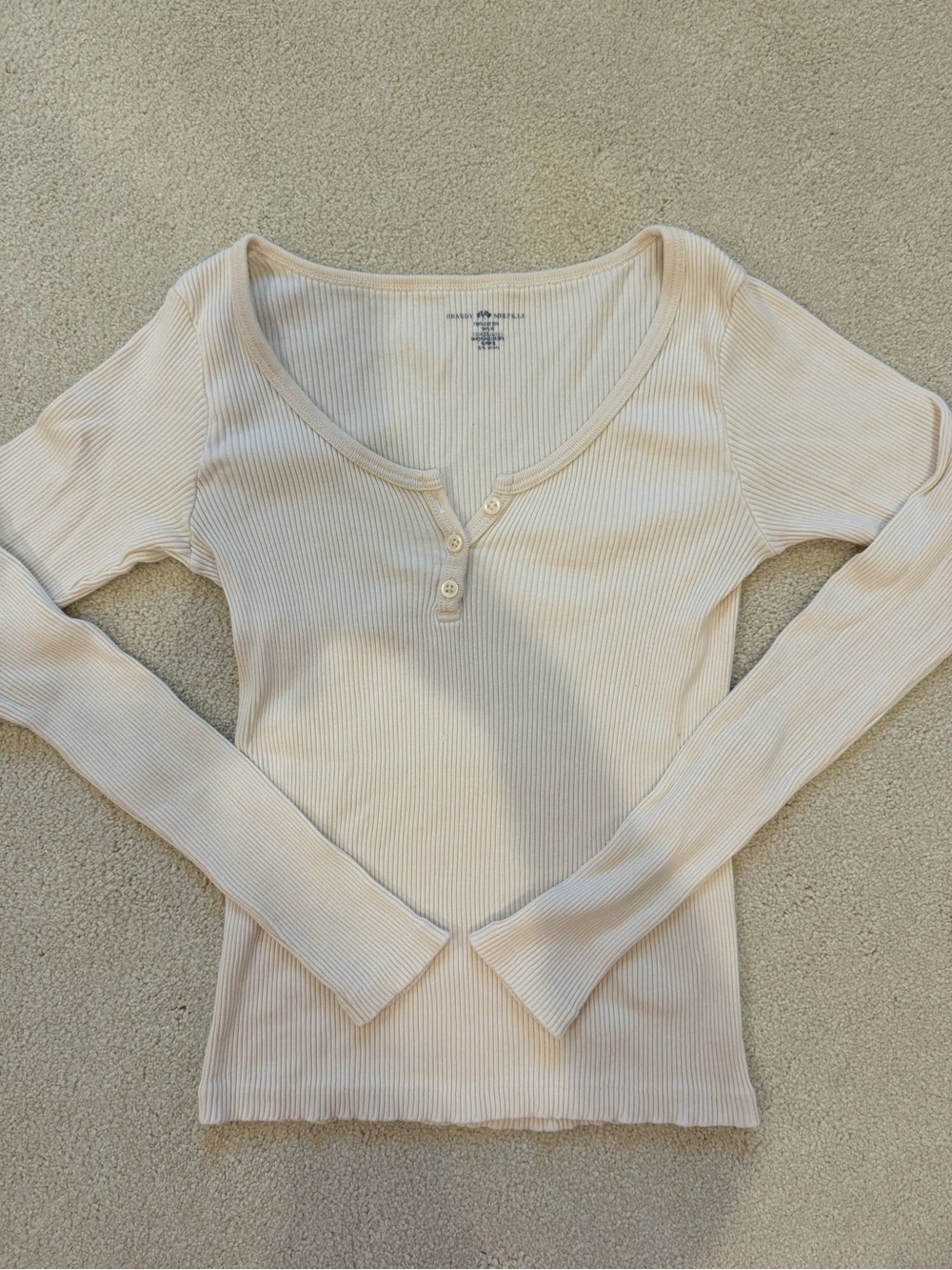Brandy Melville Zelly Ribbed Top